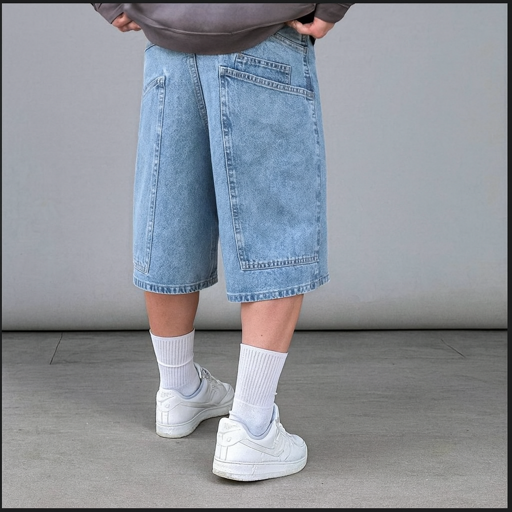 Bermuda Jean Cost. - Celeste