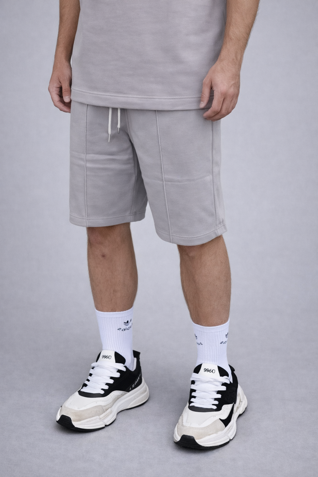 Bermuda Deportiva - Gris