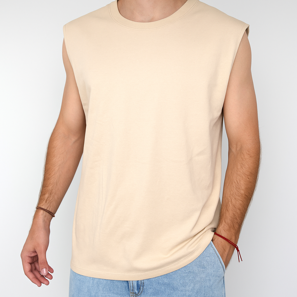 Musculosa Basic - Beige