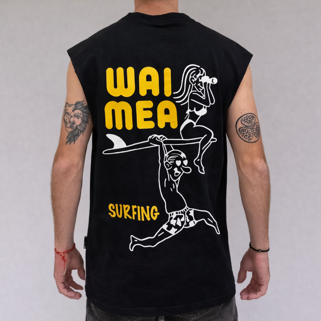 Musculosa Surf - Negro