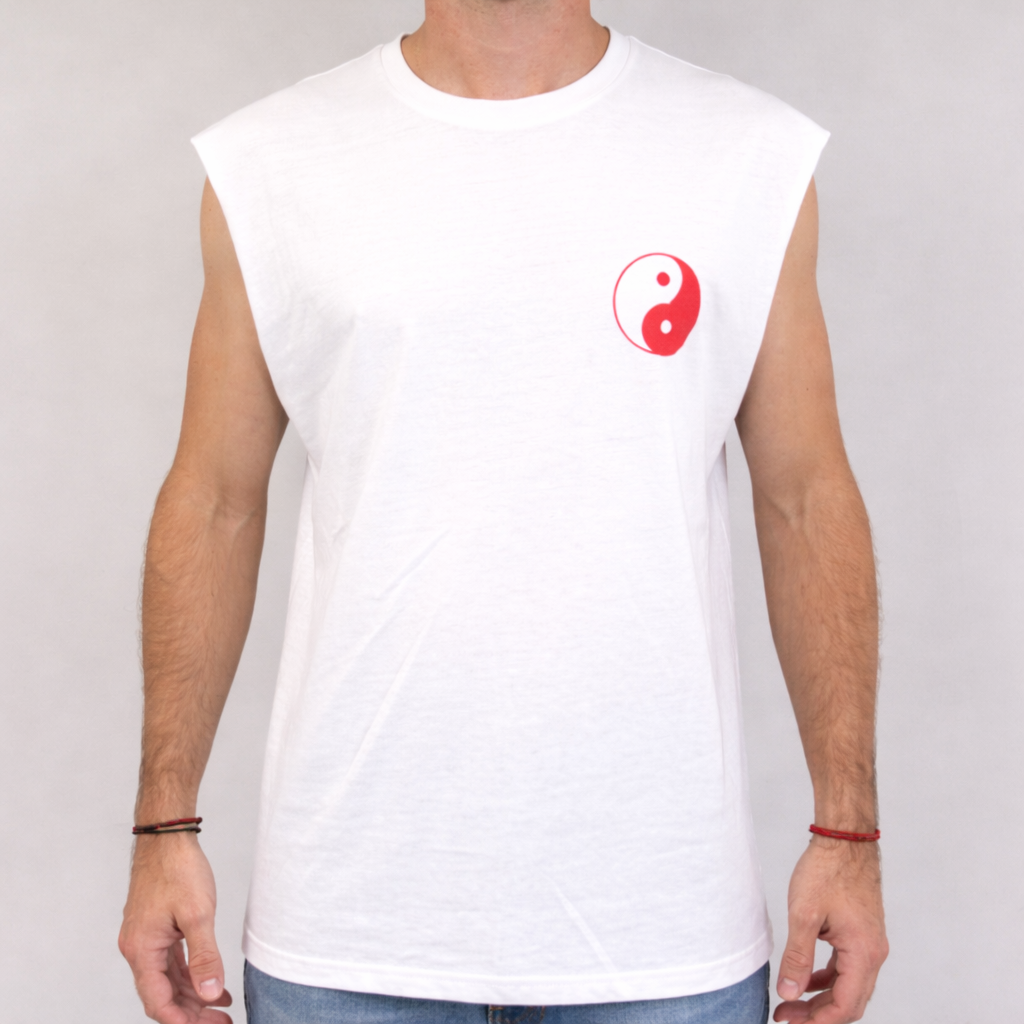 Musculosa Ying Yang - Blanca