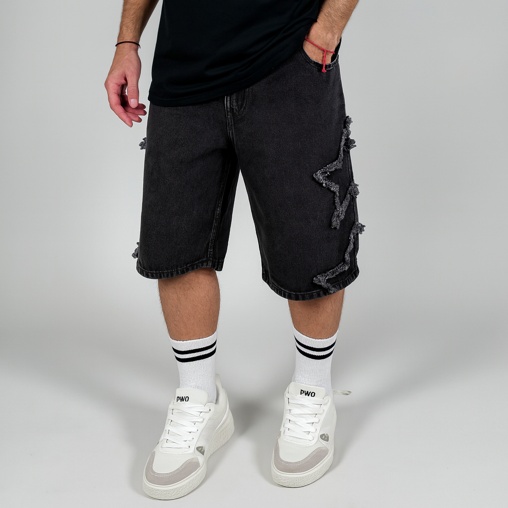 Bermuda Jean Estrellas - Negra