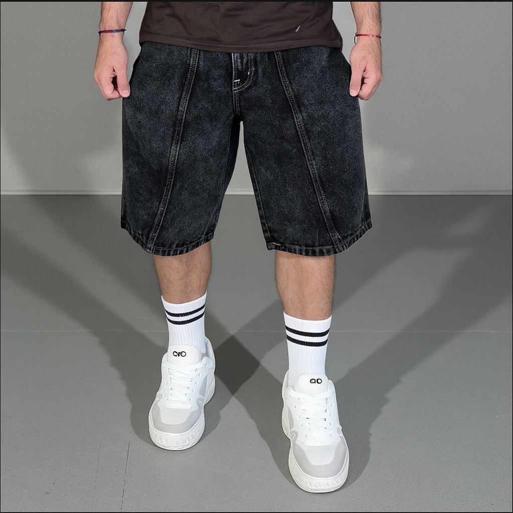 Bermuda Jean Lavada - Negra