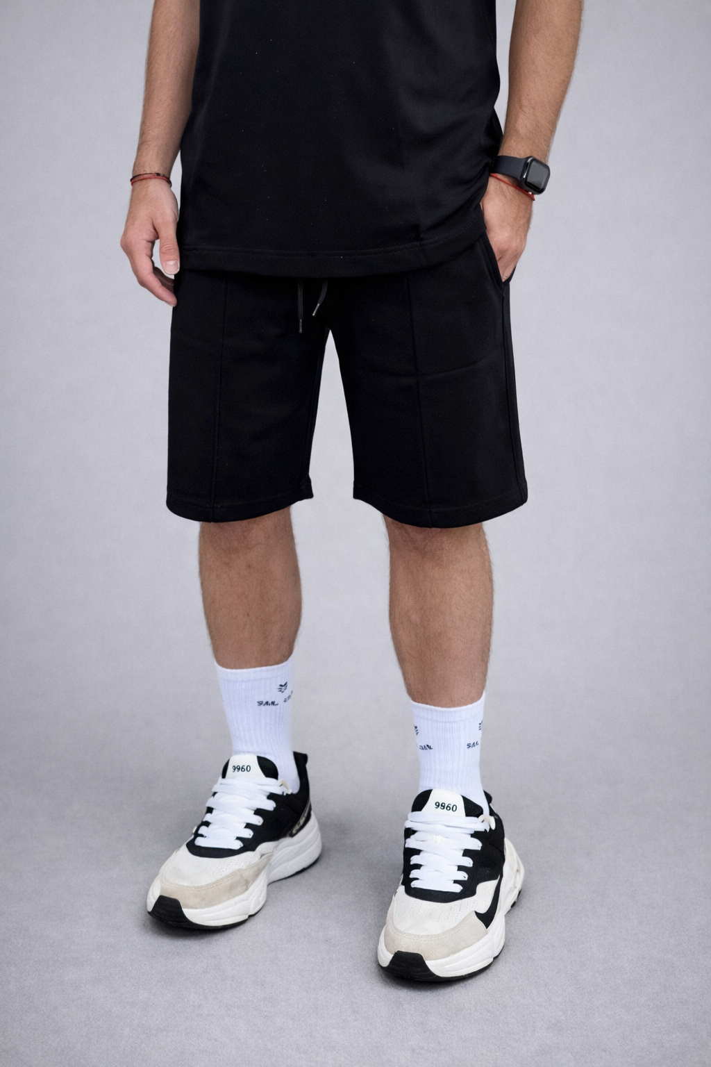 Bermuda Deportiva - Negra