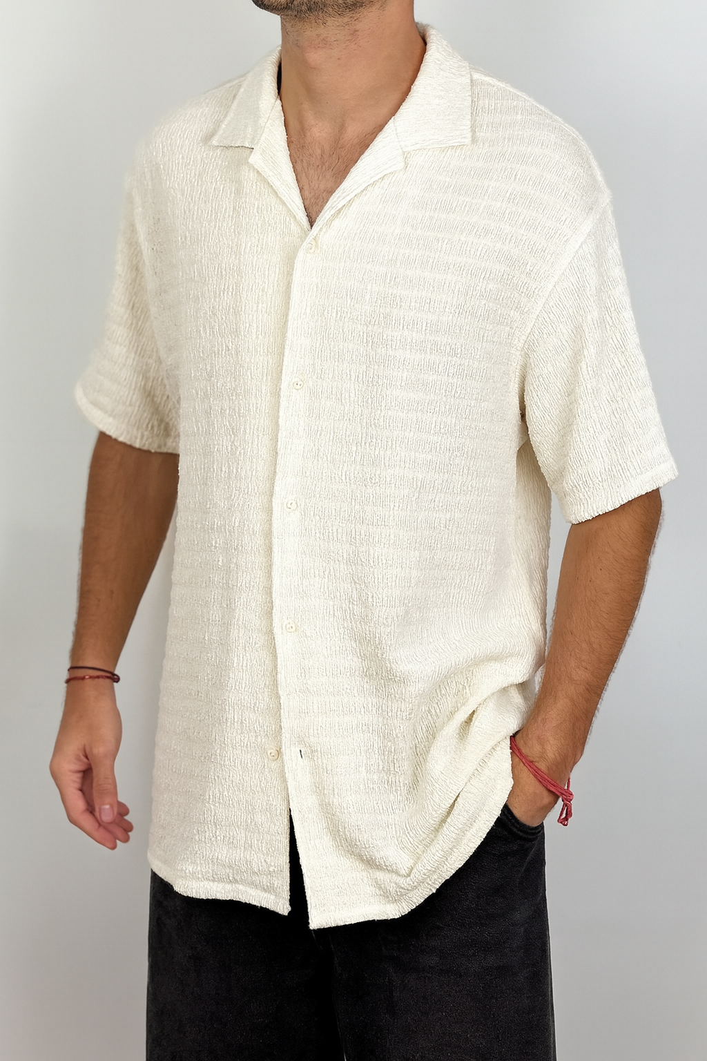 Camisa de Paño - Blanca