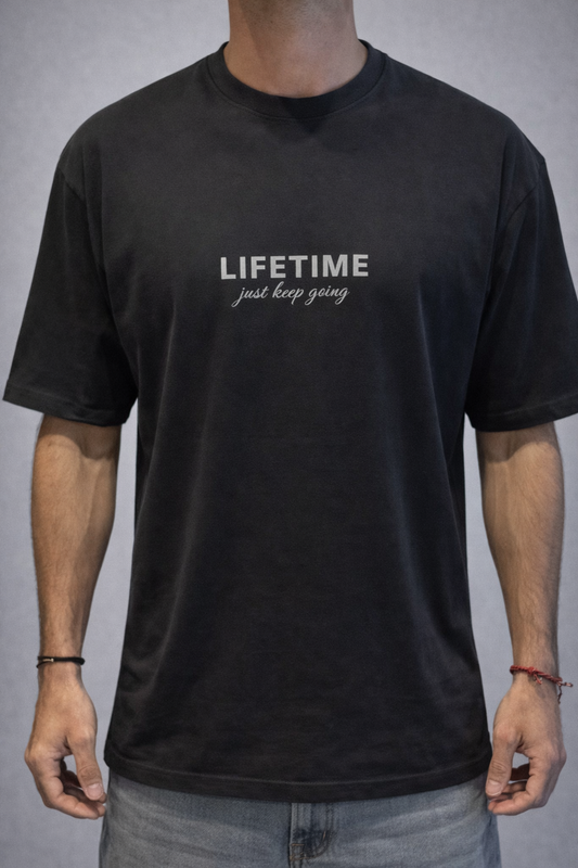 Remera Lifetime - Negra