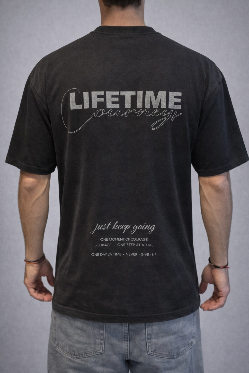 Remera Lifetime - Negra