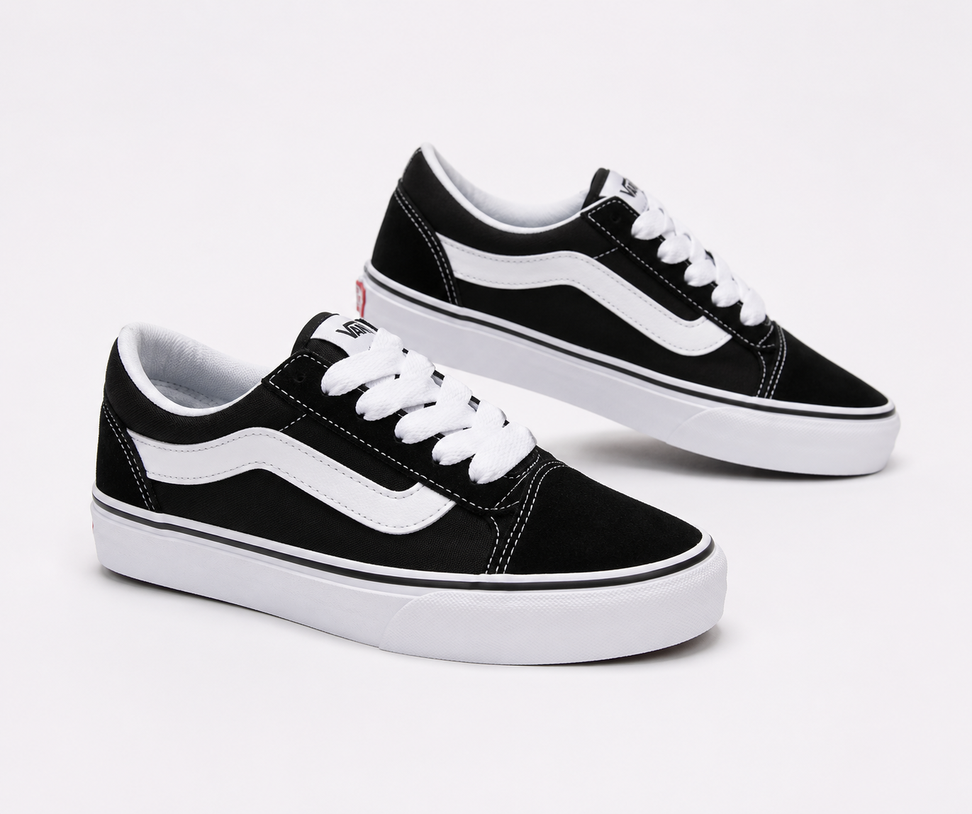 Vans Old Skool Platform - Negros