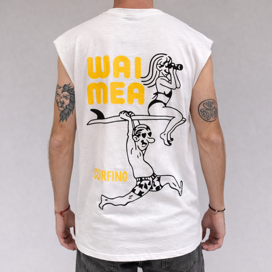 Musculosa Surf - Blanco