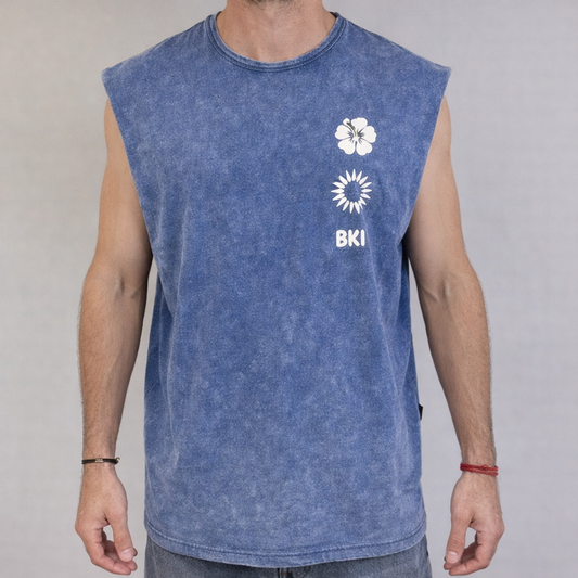 Musculosa Palm - Azul