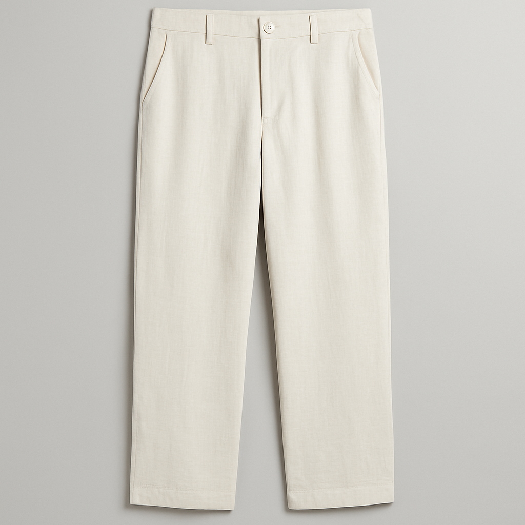 Pantalón de Lino - Beige