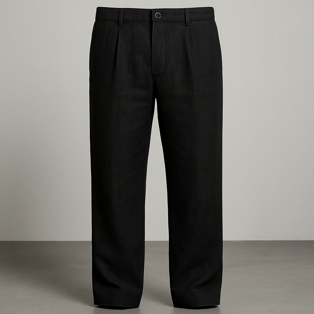 Pantalón de Lino - Negro
