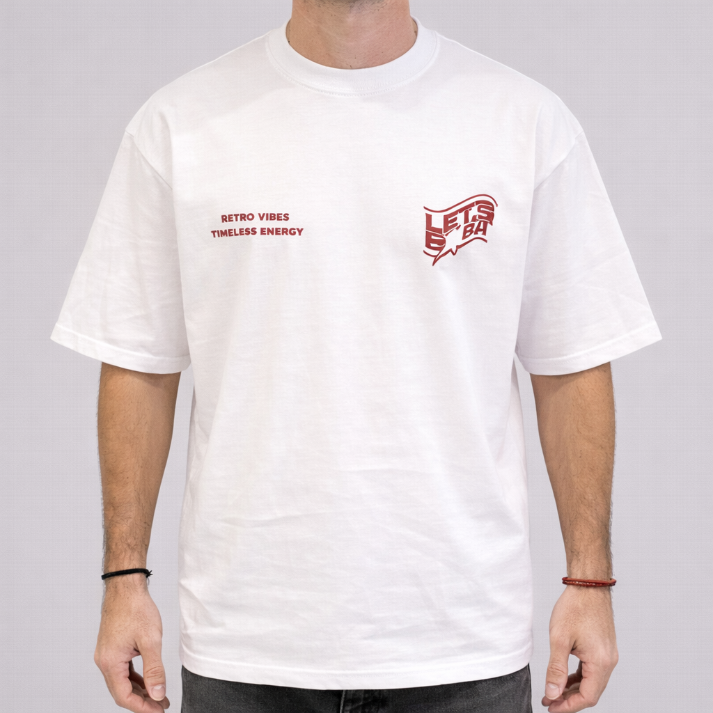 Remera Lets - Blanca