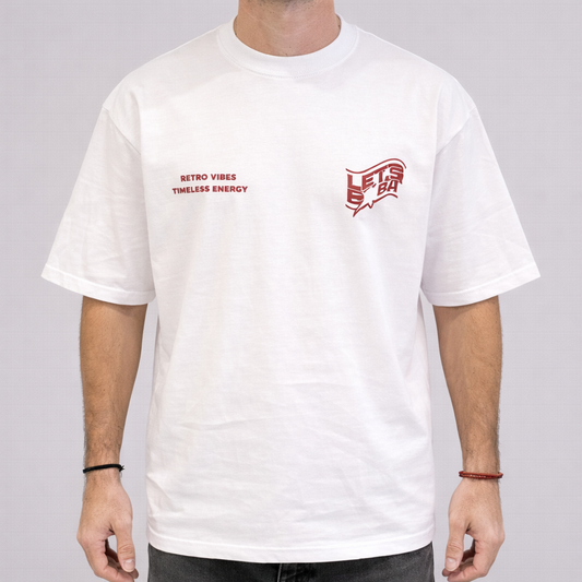 Remera Lets - Blanca