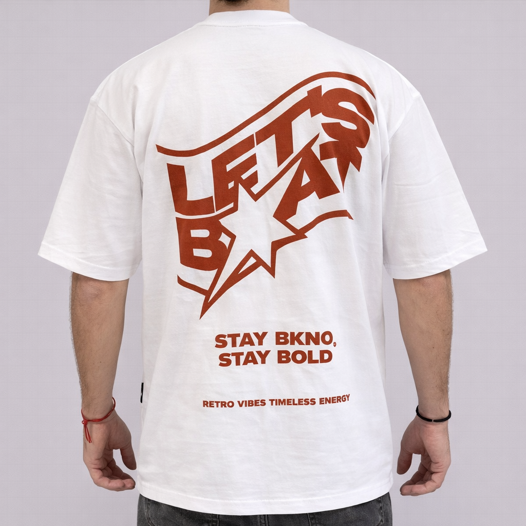 Remera Lets - Blanca