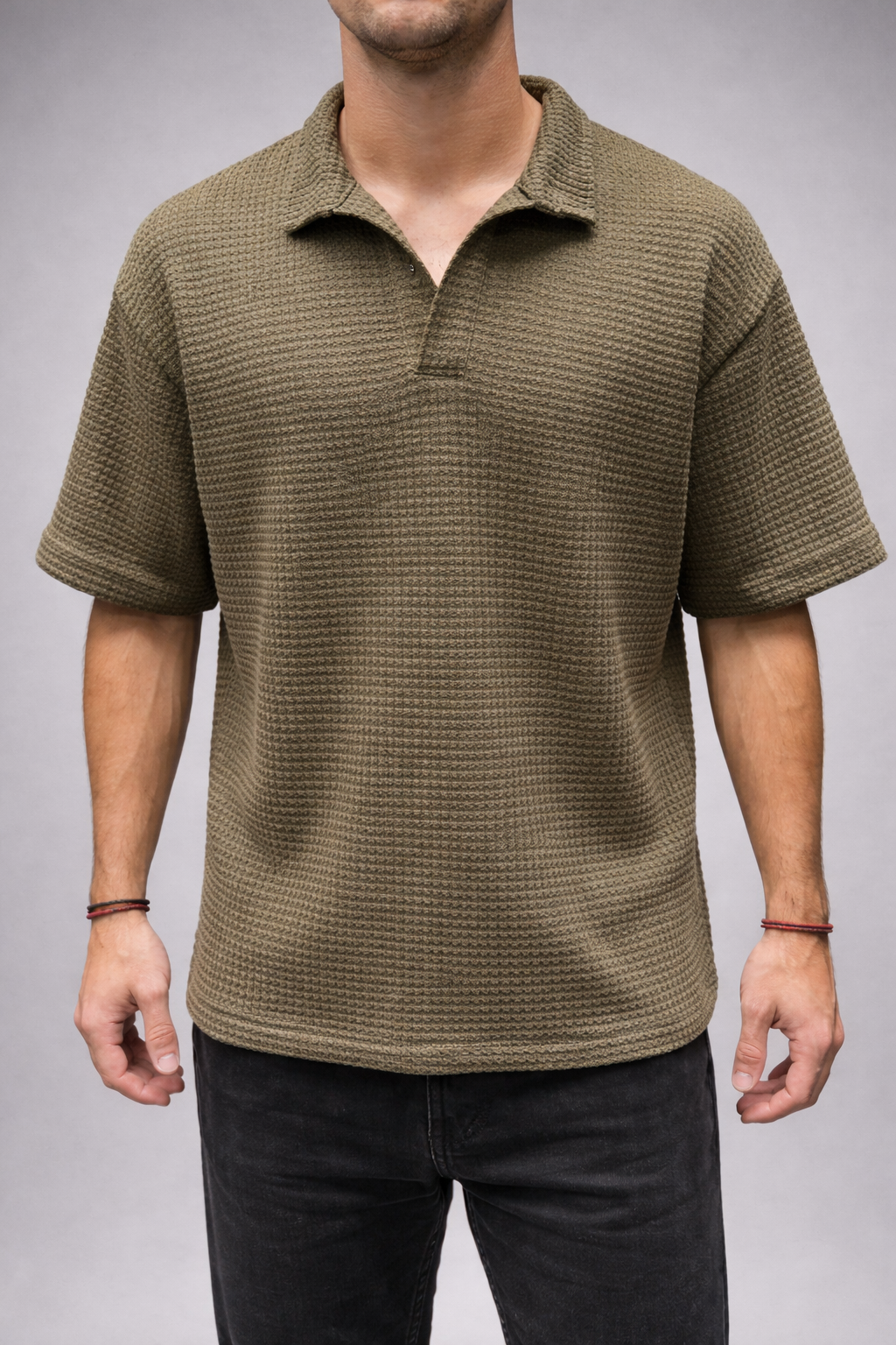 Remera de Punto Polo - Blanco